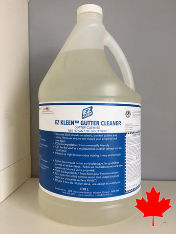 EZ Kleen Gutter Cleaner (1 gallon) - Gutter Whitening