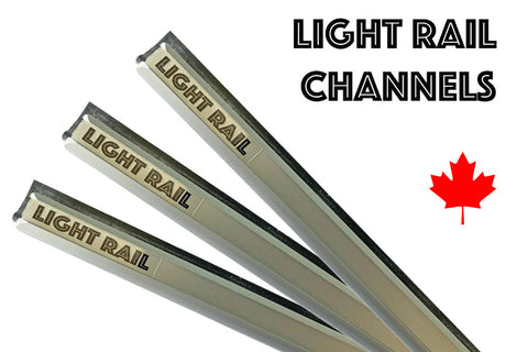 Light Rail Squeegee Channel