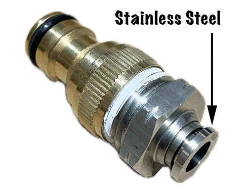 Premium - Stainless Steel Pole Hose Fitting 5/16" (8mm)